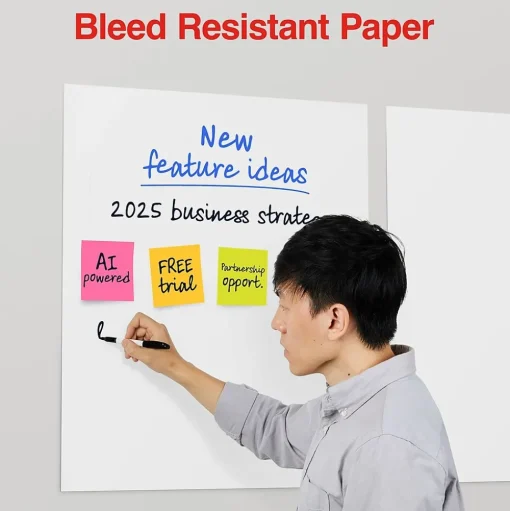 Staples Easel Paper Pads<Stickies Easel Pad, 25" x 30", 30 Sheets/Pad, 2 Pads/Pack (23447)