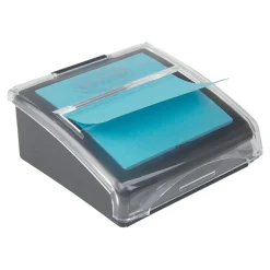 Staples Pop-Up Dispensers<Stickies Pop-Up Dispenser for 3"x3" Notes, Black (35249)
