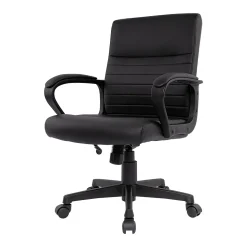 Staples Ergonomic Chairs<Tervina Ergonomic Luxura Swivel Manager Chair, (56904V-CC)