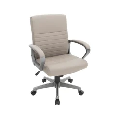 Staples Ergonomic Chairs<Tervina Ergonomic Luxura Swivel Manager Chair, (56905V-CC)