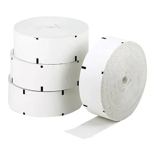 Staples Pos Paper<Thermal Cash Register/POS Rolls, 1-Ply, 3 1/8" x 2500', 4/Carton (18330-CC)