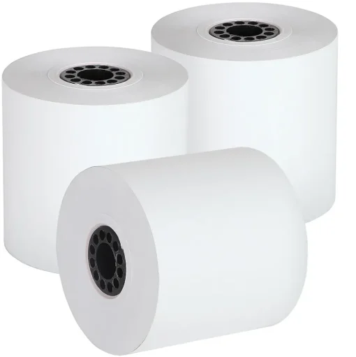 Staples Pos Paper<Thermal Heavy-Weight POS Paper Rolls, 1-Ply, 4" x 80', 36/Carton (3554)