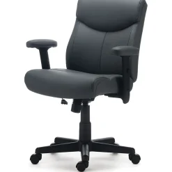Staples Office Chairs<Traymore Ergonomic Faux Leather Swivel Computer and Desk Chair, (53246)