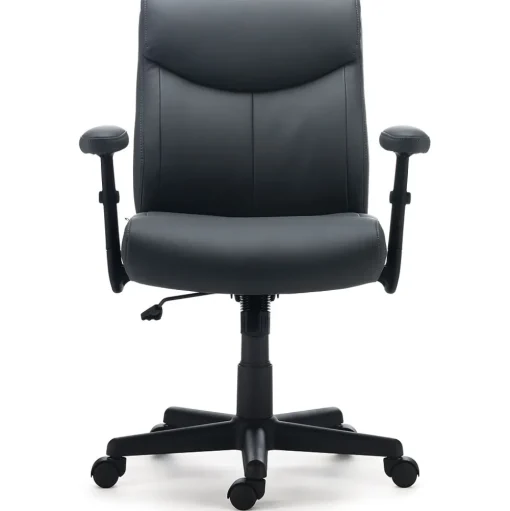 Staples Office Chairs<Traymore Ergonomic Faux Leather Swivel Computer and Desk Chair, (53246)