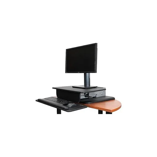 StarTech Standing Desks<26.8"W Adjustable Riser, Laminate Wood (ARMSTS)
