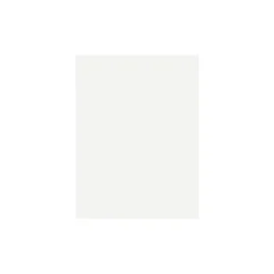 SunWorks Construction Paper<9"W x 12"L Medium Weight Construction Paper, White, 50 Sheets/Pack (9203)