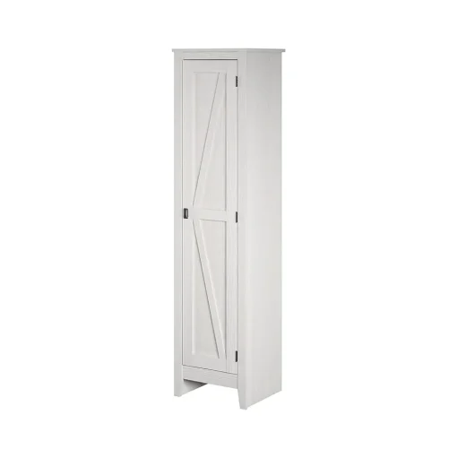 System Build Storage Cabinets<Farmington 71.9" Storage Cabinet with 4 Shelves, Ivory Pine (7531296COM)
