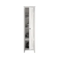 System Build Storage Cabinets<Farmington 71.9" Storage Cabinet with 4 Shelves, Ivory Pine (7531296COM)