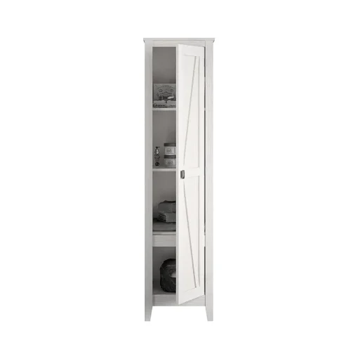 System Build Storage Cabinets<Farmington 71.9" Storage Cabinet with 4 Shelves, Ivory Pine (7531296COM)