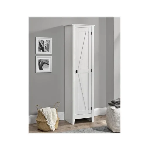 System Build Storage Cabinets<Farmington 71.9" Storage Cabinet with 4 Shelves, Ivory Pine (7531296COM)