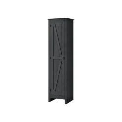 System Build Storage Cabinets<Farmington 72" Storage Cabinet with 4 Shelves, Black Oak (7531396COM)