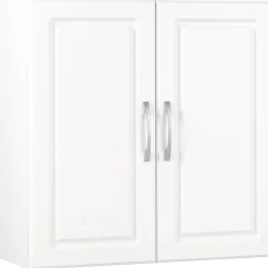 System Build Storage Cabinets<SystemBuild Kendall 24" Wall Cabinet, White (7366401PCOM)