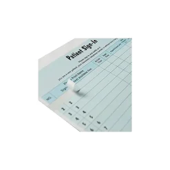 Tabbies Medical Forms<Healthcare Patient Privacy Sign-In Sheets, 11"L x 8.5"W, 125/Pack (14531)