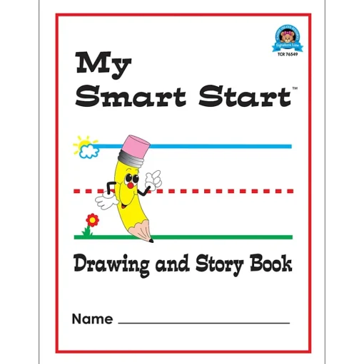 Teacher Created Resources Classroom Paper<Smart Start Handwriting Series Journals, Pack of 6 (TCR76549-6)