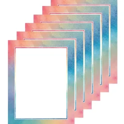 Teacher Created Resources Classroom Paper<Watercolor Computer Paper, 50 Sheets Per Pack, 6 Packs (TCR8967-6)