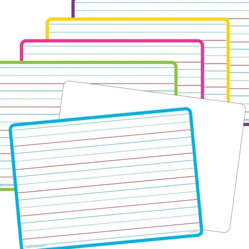 Teacher Created Resources Dry Erase<Double-Sided Writing Dry Erase Boards (TCR77889)