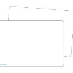 Teacher Created Resources Dry Erase<Double-Sided Premium Blank Dry Erase Boards (TCR77891)