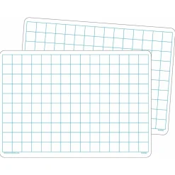Teacher Created Resources Dry Erase<Math Grid Dry-Erase WhiteBoards, 10/Pack (TCR77253b