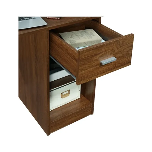 Techni Mobili Office Desks<41" Table Desk, Oak (RTA-8409-OAK)