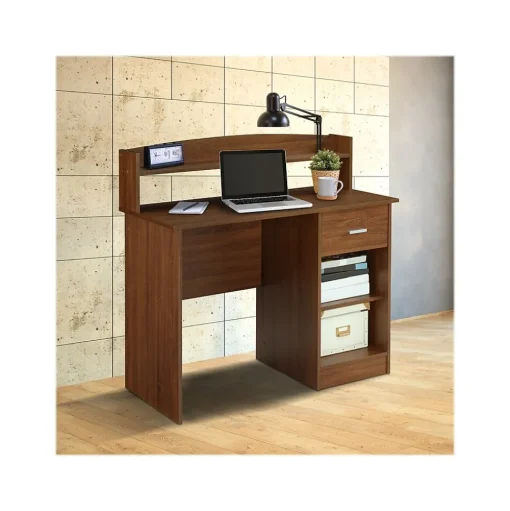 Techni Mobili Office Desks<41" Table Desk, Oak (RTA-8409-OAK)