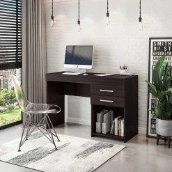 Techni Mobili Office Desks<48" Writing Desk, Espresso (RTA-913D-ES)