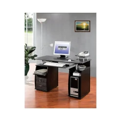 Techni Mobili Computer Desks<47"W Computer Desk, Espresso (RTA-8211-ES18)
