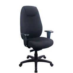 Tempur-Pedic Office Chairs<Ergonomic Fabric Swivel Computer and Desk Chair, Black (TP6400-BLK)