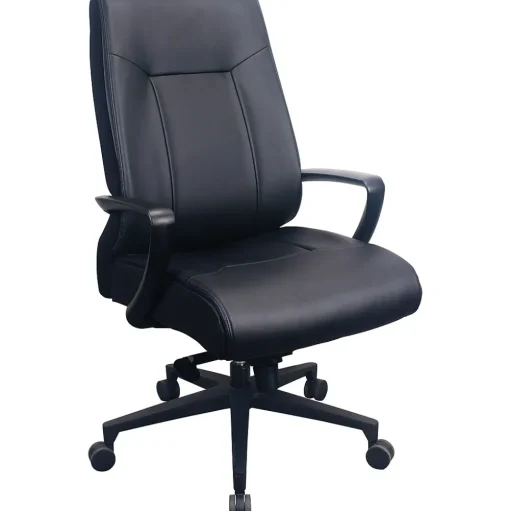 Tempur-Pedic Office Chairs<Ergonomic Leather Swivel Executive Chair, Black (TP2500-BLKL)