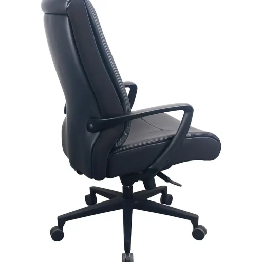 Tempur-Pedic Office Chairs<Ergonomic Leather Swivel Executive Chair, Black (TP2500-BLKL)