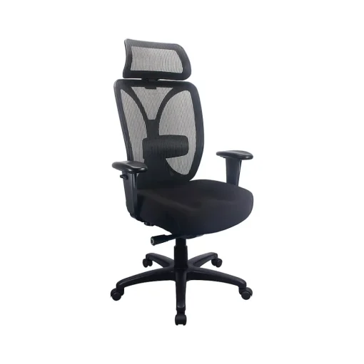 Tempur-Pedic Office Chairs<Mesh Back Fabric Computer and Desk Chair, Black (TP6450-BLKMB)