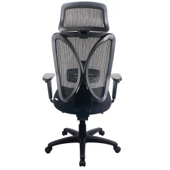 Tempur-Pedic Office Chairs<Mesh Back Fabric Computer and Desk Chair, Black (TP6450-BLKMB)