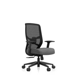 Tempur-Pedic Office Chairs<ProTask Mesh/Fabric Swivel Executive Task Chair, Grey (TP-PROTASK-GRY)