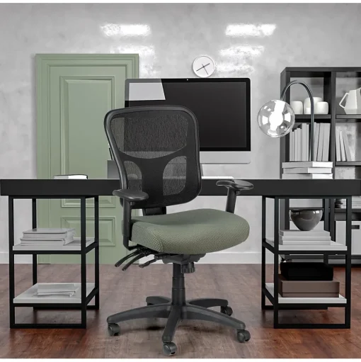 Tempur-Pedic Ergonomic Chairs<® TP8000 Ergonomic Mesh Mid-Back Task Chair, Olive