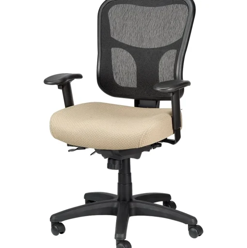 Tempur-Pedic Office Chairs<® TP8000 Ergonomic Mesh Mid-Back Task Chair, Beige