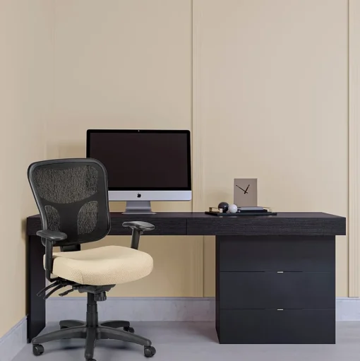 Tempur-Pedic Office Chairs<® TP8000 Ergonomic Mesh Mid-Back Task Chair, Beige
