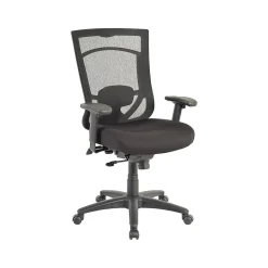 Tempur-Pedic Office Chairs<TP7000 Mesh Back Fabric Task Chair, Black (TP7000-RAV/COAL)