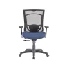 Tempur-Pedic Office Chairs<TP7000 Mesh Back Fabric Task Chair, Black and Cobalt (TP7000-COBALT)