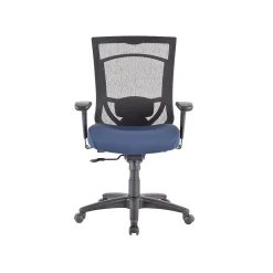 Tempur-Pedic Office Chairs<TP7000 Mesh Back Fabric Task Chair, Black and Cobalt (TP7000-COBALT)