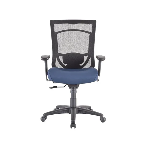 Tempur-Pedic Office Chairs<TP7000 Mesh Back Fabric Task Chair, Black and Cobalt (TP7000-COBALT)