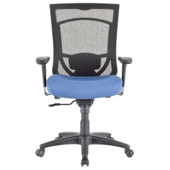 Tempur-Pedic Office Chairs<TP7000 Mesh High Back Fabric Chair, Denim (TP7000-DENIM)