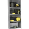 Tennsco Shelving<Closed Starter 5-Shelf Shelving Unit, Supports 2,500 lb., Medium Grey, 87"H x 48"W x 18"D (TNN-QC54818SMGY)