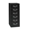 Tennsco File Cabinets<Flat File Cabinet, Lockable, 52"H x 21.25"W x 28.5"D, Black (CF669BK)