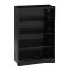 Tennsco Bookcases<55"H Welded Bookcase, Black (TNN-BC1852BK)