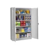 Tennsco Storage Cabinets<Jumbo 78" Steel Storage Cabinet with 4 Shelves, Light Gray (J2478SU-LGY)