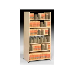Tennsco Shelving<Snap-Together Shelving, 48x76", 6 Shelves, Closed Add-On Unit