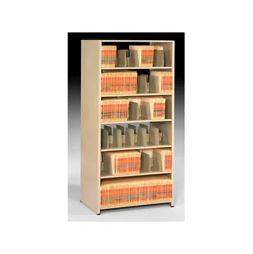 Tennsco Shelving<Snap-Together Shelving, 48x76", 6 Shelves, Closed Add-On Unit