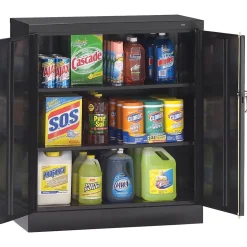 Tennsco Storage Cabinets<Standard Counter-Height Storage Cabinet with 3-Shelves, , 42"H x 36"W x 18"D