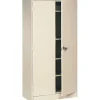 Tennsco Storage Cabinets<® Standard Steel Storage Cabinet, Non-Assembled, 72Hx36Wx18D", Putty