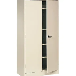 Tennsco Storage Cabinets<® Standard Steel Storage Cabinet, Non-Assembled, 72Hx36Wx18D", Putty