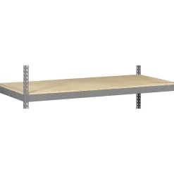 Tennsco Storage Cabinets<Z-Line Long Span Extra Shelf, Supports 2,250 lb., Medium Grey, 48"W x 24"D